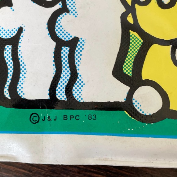 Johnson & Johnson Baby Bear Plays At Home Soft Baby Book Vintage 1983 Vinyl Bath - Picture 7 of 10